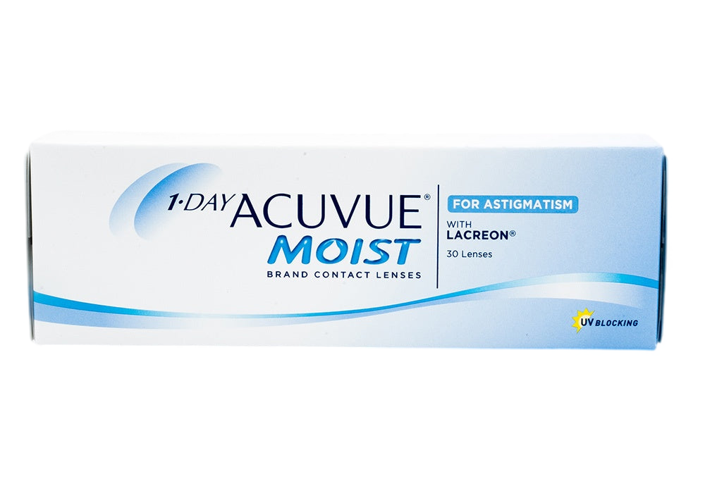 1 DAY ACUVUE MOIST FOR ASTIGMATISM (30 PACK)